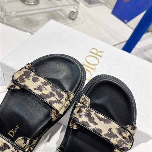 High Quality Luxury Dior Velcro Sandals Womens – Style 09894 product detail
