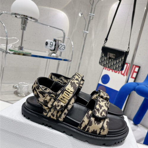 High Quality Luxury Dior Velcro Sandals Womens – Style 09894