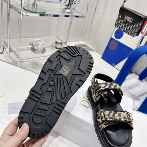 High Quality Luxury Dior Velcro Sandals Womens – Style 09894 product detail
