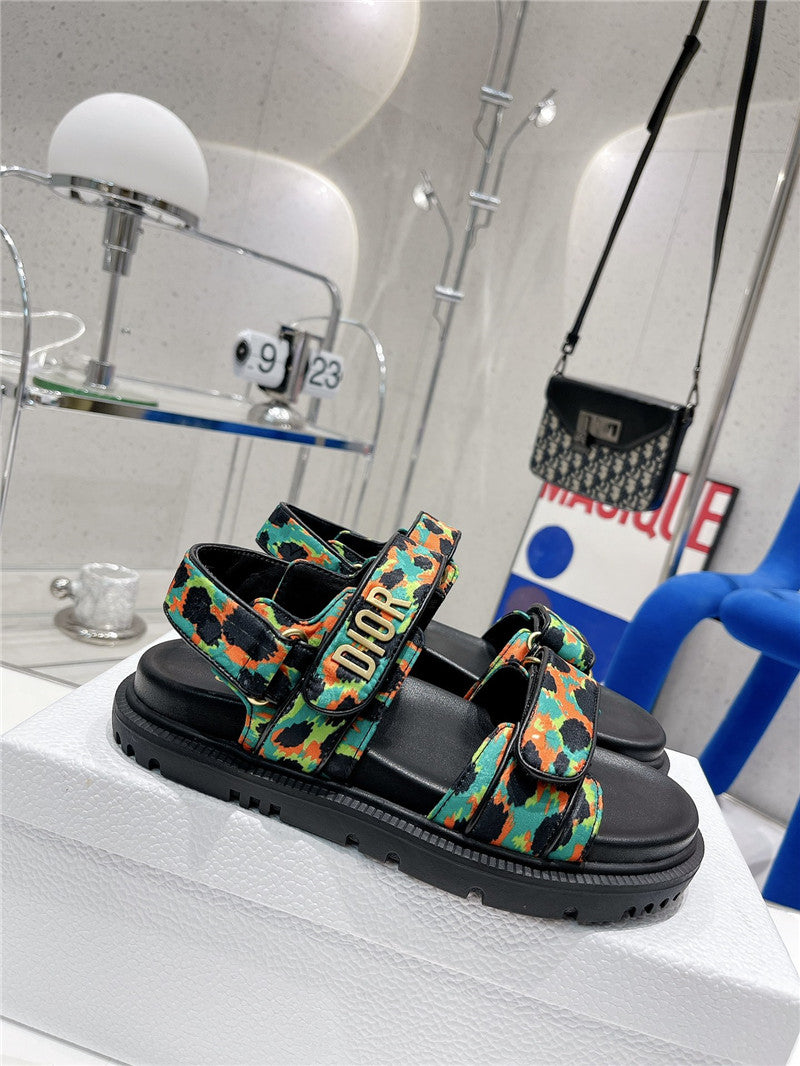 High Quality Luxury Dior Velcro Sandals Womens – Style 04806