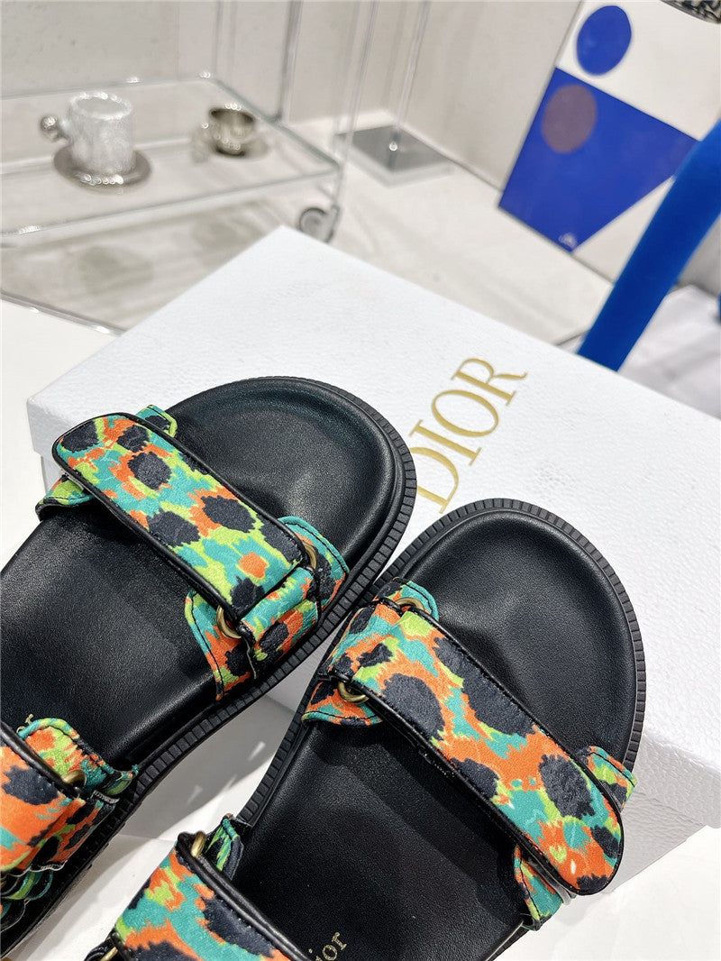 High Quality Luxury Dior Velcro Sandals Womens – Style 04806 product detail