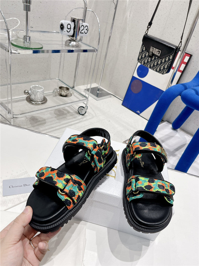 High Quality Luxury Dior Velcro Sandals Womens – Style 04806 product detail