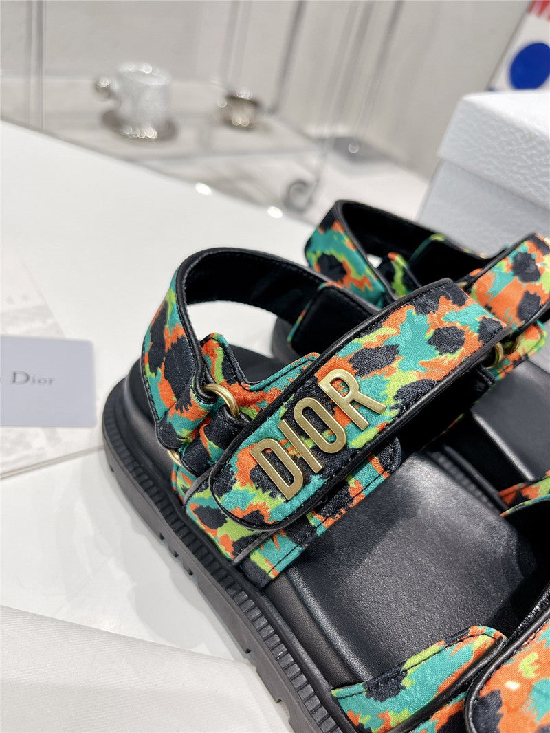 High Quality Luxury Dior Velcro Sandals Womens – Style 04806 product detail