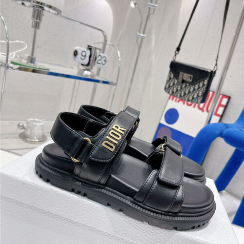 High Quality Luxury Dior Velcro Sandals Womens – Style 32486