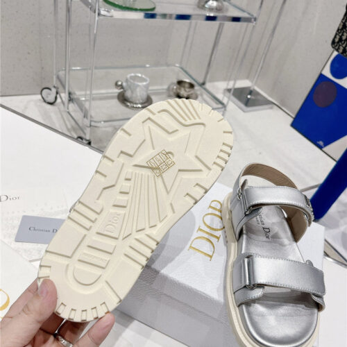 High Quality Luxury Dior Velcro Sandals Womens product detail