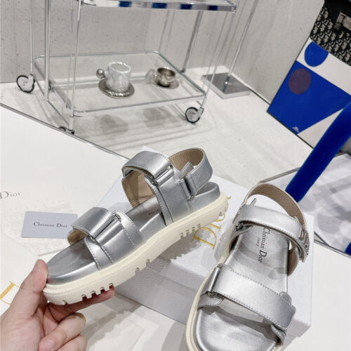 High Quality Luxury Dior Velcro Sandals Womens product detail