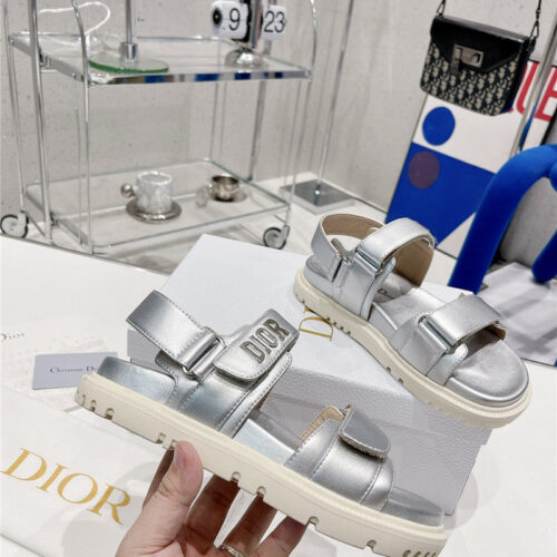 High Quality Luxury Dior Velcro Sandals Womens alternate view