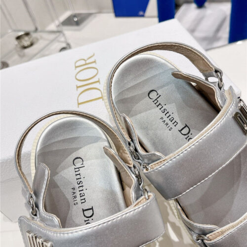 High Quality Luxury Dior Velcro Sandals Womens product detail