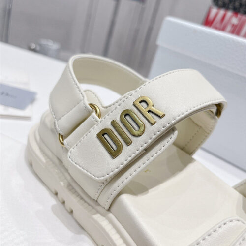 High Quality Luxury Dior Velcro Sandals Womens – Style 63558 product detail