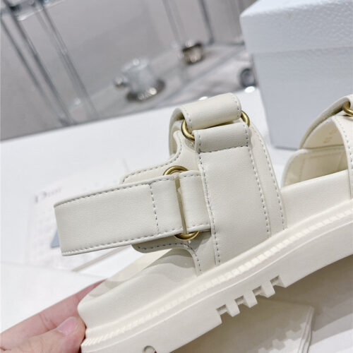 High Quality Luxury Dior Velcro Sandals Womens – Style 63558 product detail