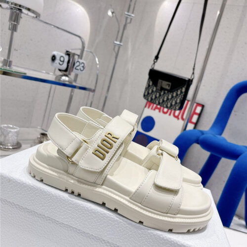 High Quality Luxury Dior Velcro Sandals Womens – Style 63558