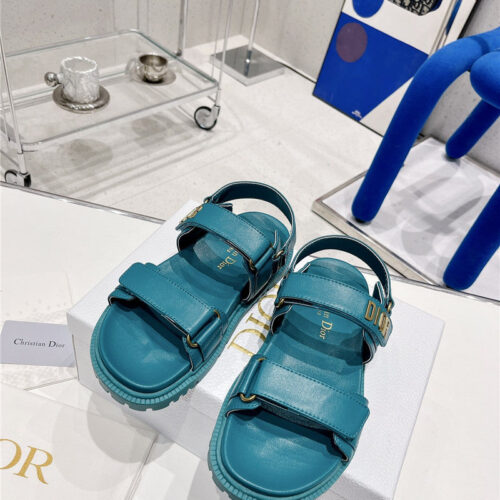 High Quality Luxury Dior Velcro Sandals Womens – Style 14982 product detail