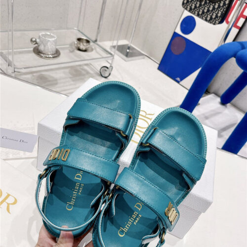 High Quality Luxury Dior Velcro Sandals Womens – Style 14982 product detail