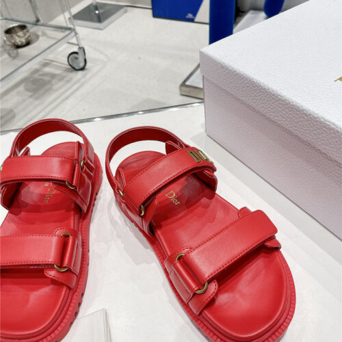 High Quality Luxury Dior Velcro Sandals Womens – Style 18374 product detail