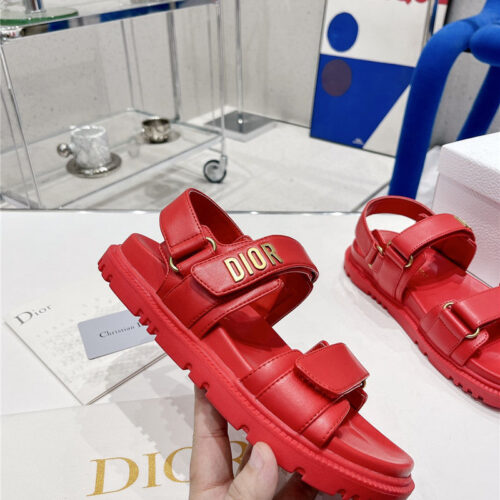 High Quality Luxury Dior Velcro Sandals Womens – Style 18374 product detail