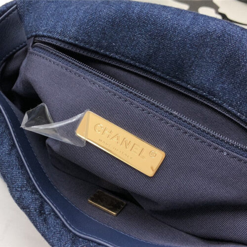 High Quality Luxury Chanel Denim 19 Bag product detail