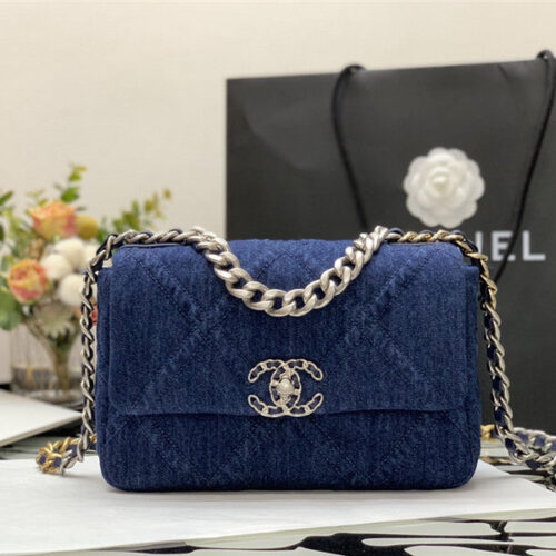 High Quality Luxury Chanel Denim 19 Bag