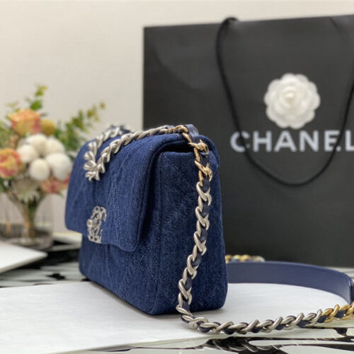 High Quality Luxury Chanel Denim 19 Bag product detail