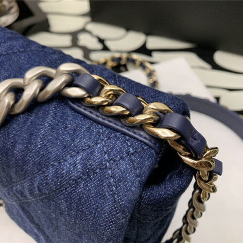 High Quality Luxury Chanel Denim 19 Bag product detail