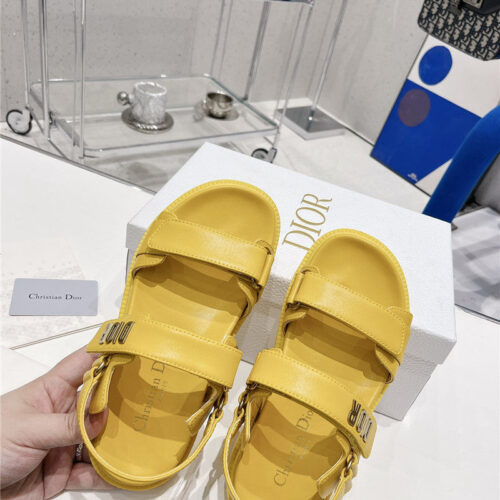 High Quality Luxury Dior Velcro Sandals Womens – Style 87302 product detail