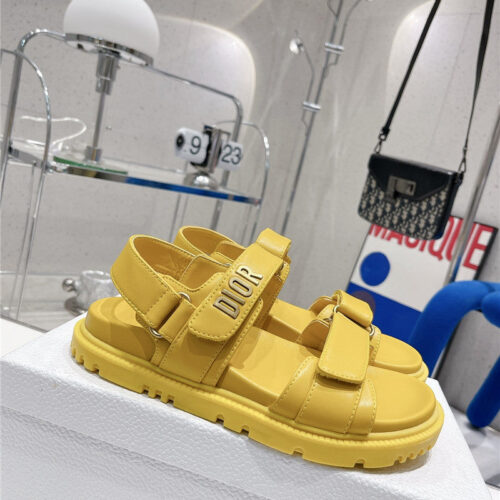 High Quality Luxury Dior Velcro Sandals Womens – Style 87302