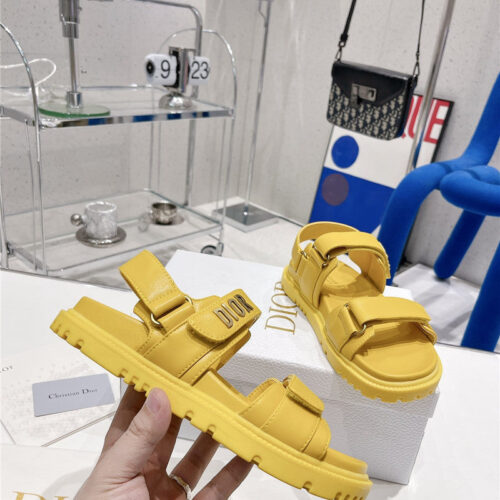 High Quality Luxury Dior Velcro Sandals Womens – Style 87302 alternate view