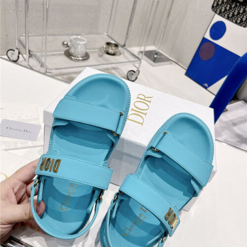 High Quality Luxury Dior Velcro Sandals Womens – Style 88998 product detail