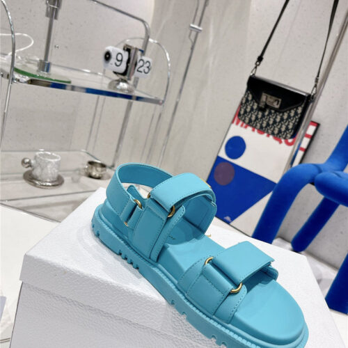 High Quality Luxury Dior Velcro Sandals Womens – Style 88998 product detail