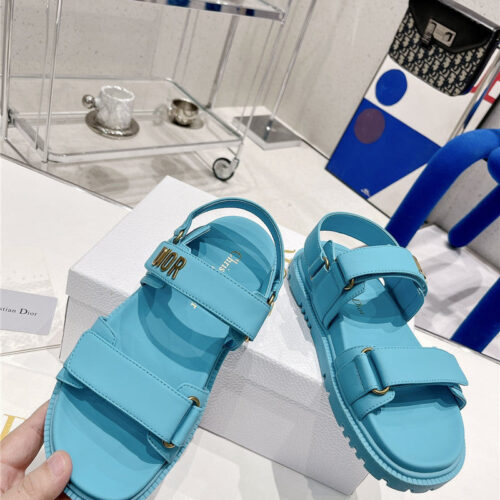 High Quality Luxury Dior Velcro Sandals Womens – Style 88998 product detail