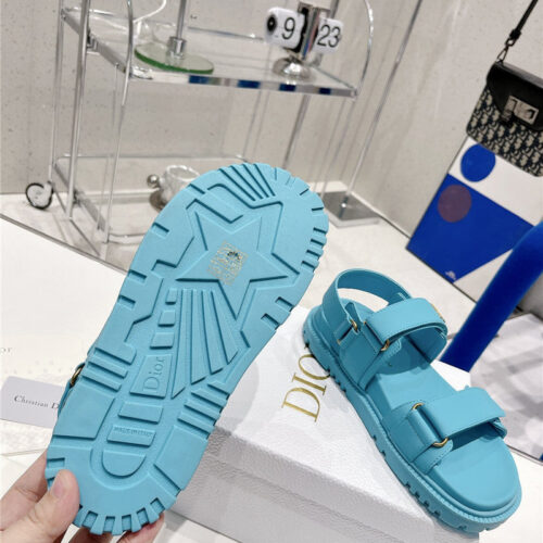 High Quality Luxury Dior Velcro Sandals Womens – Style 88998 product detail