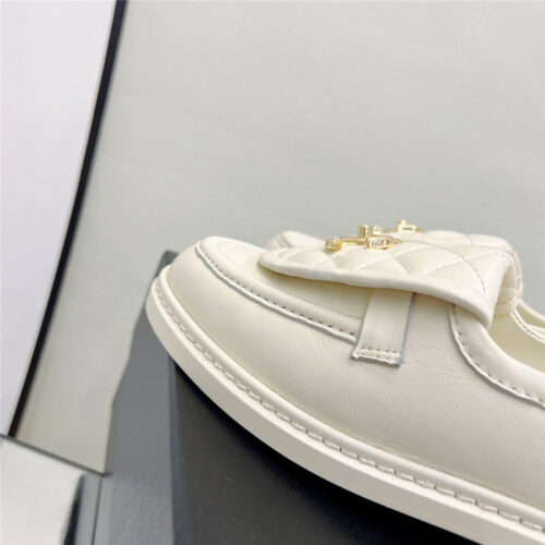 High Quality Luxury Chanel Classic Diamond Logo Loafers – Style 29062 product detail