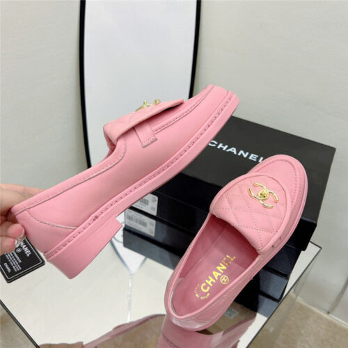 High Quality Luxury Chanel Classic Diamond Logo Loafers – Style 23974 product detail