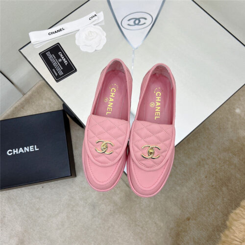 High Quality Luxury Chanel Classic Diamond Logo Loafers – Style 23974 product detail