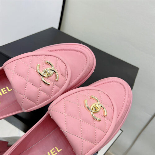 High Quality Luxury Chanel Classic Diamond Logo Loafers – Style 23974 product detail