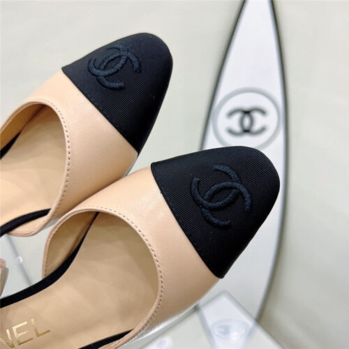 High Quality Luxury Chanel Chunky Heel Sandals – Style 51846 product detail