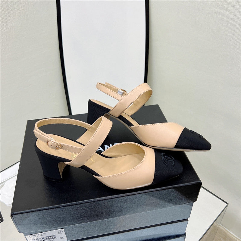High Quality Luxury Chanel New Styles High Heel Sandals