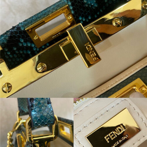 High Quality Luxury Fendi Peekaboo Bag Small – Style 32626 product detail