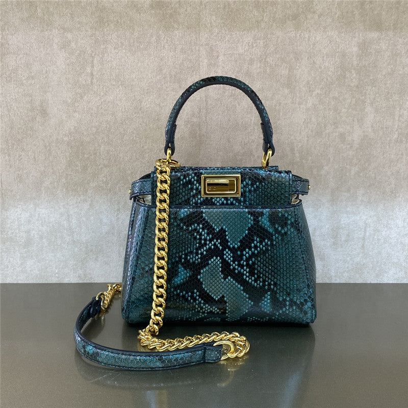 High Quality Luxury Fendi Peekaboo Bag Small – Style 32626