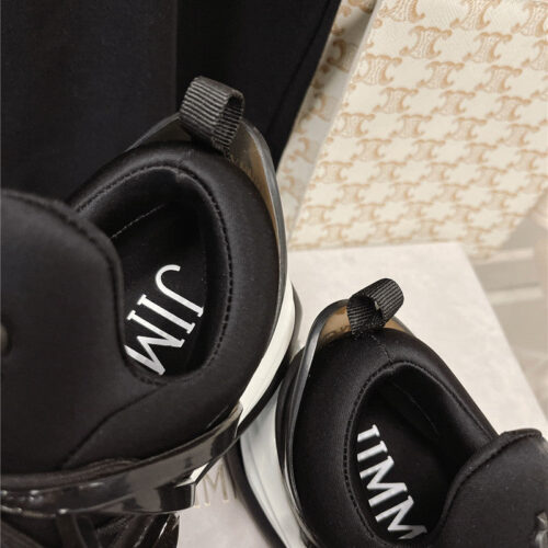 High Quality Luxury Jimmy Choo Cosmos Low Top Trainers Crystals product detail