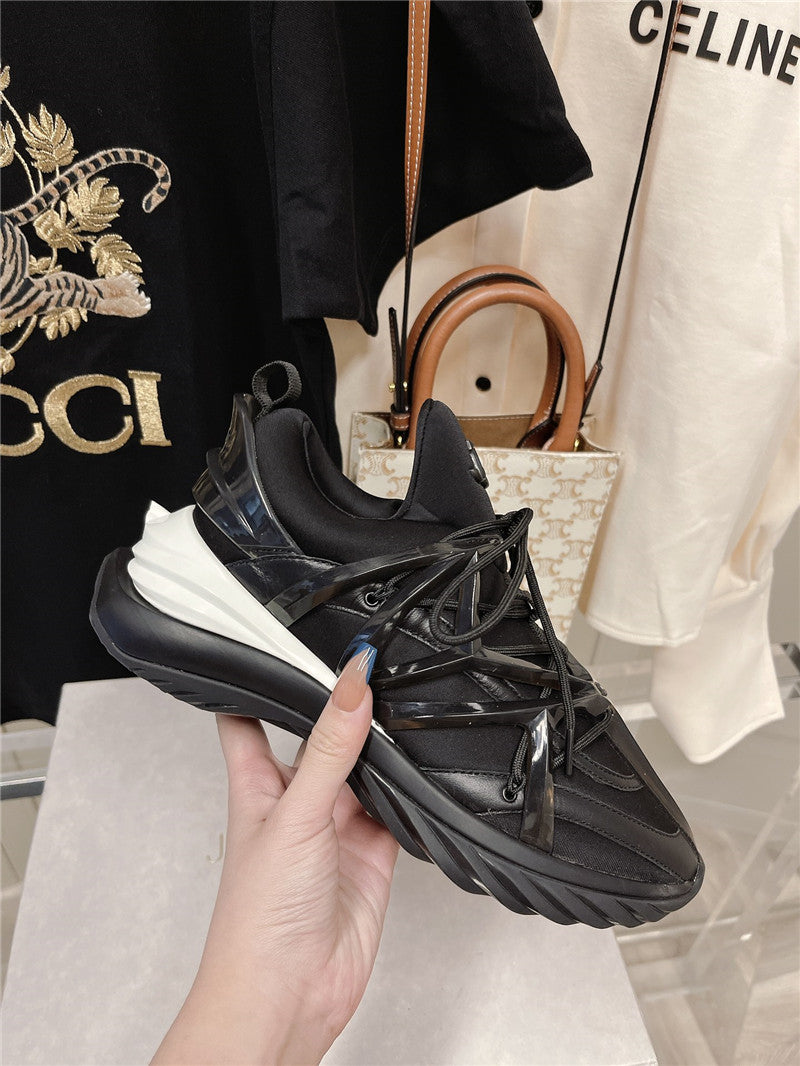 High Quality Luxury Jimmy Choo Cosmos Low Top Trainers Crystals product detail