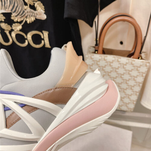 High Quality Luxury Jimmy Choo Cosmos Low Top Trainers Crystals – Style 02519 product detail