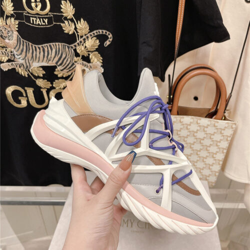 High Quality Luxury Jimmy Choo Cosmos Low Top Trainers Crystals – Style 02519 product detail