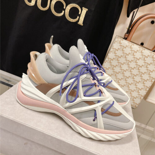 High Quality Luxury Jimmy Choo Cosmos Low Top Trainers Crystals – Style 02519