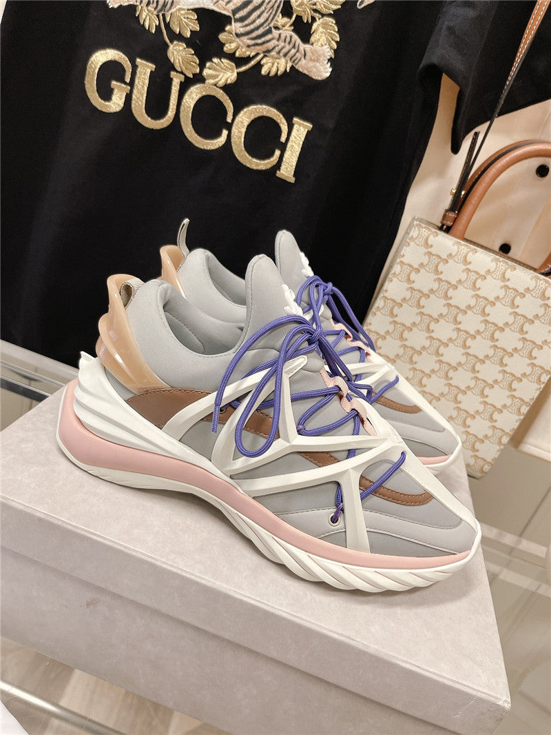 High Quality Luxury Jimmy Choo Cosmos Low Top Trainers Crystals – Style 02519