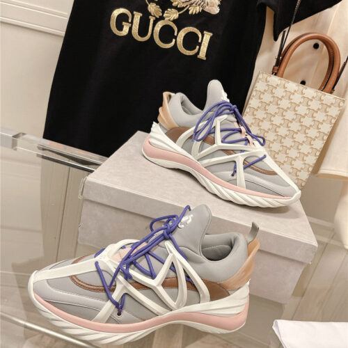 High Quality Luxury Jimmy Choo Cosmos Low Top Trainers Crystals – Style 02519 product detail