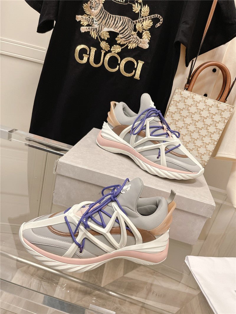 High Quality Luxury Jimmy Choo Cosmos Low Top Trainers Crystals – Style 02519 product detail