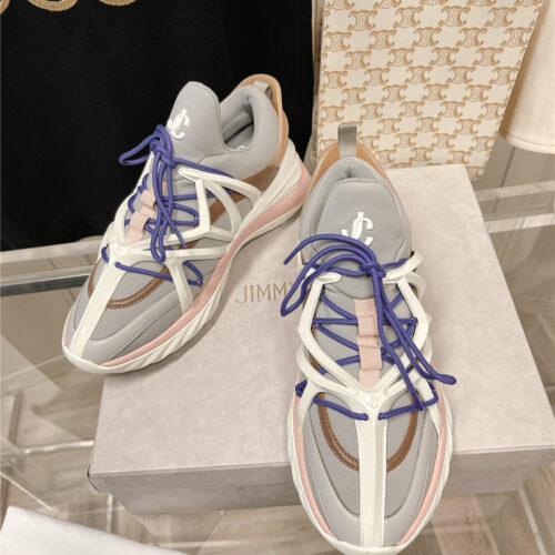 High Quality Luxury Jimmy Choo Cosmos Low Top Trainers Crystals – Style 02519 alternate view