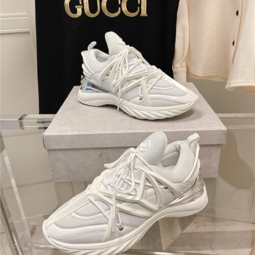 High Quality Luxury Jimmy Choo Cosmos Low Top Trainers Crystals – Style 97431 alternate view