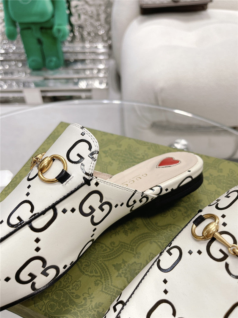 High Quality Luxury Gucci Horsebit Half Slippers product detail