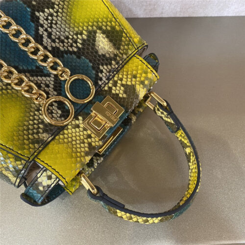 High Quality Luxury Fendi Peekaboo Bag Small product detail